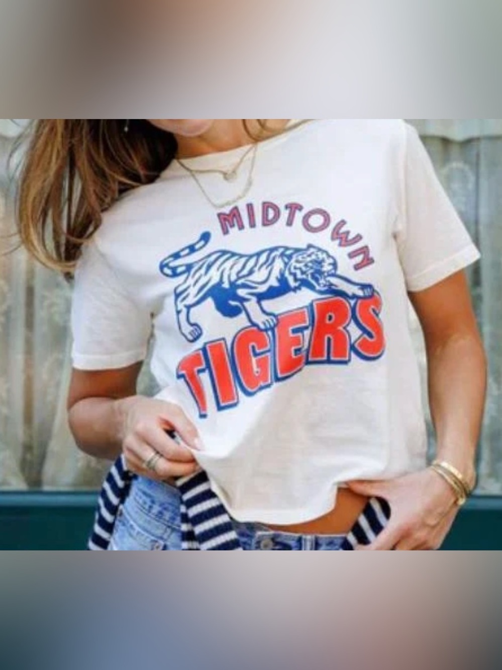 Sunny Somewhere Midtown Tigers Graphic Tee
